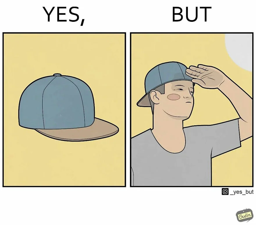 a man with a hat - meme