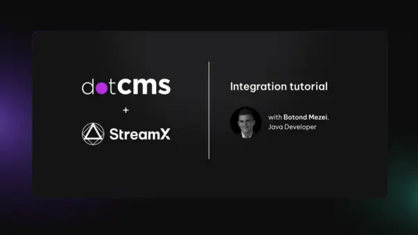 dotcms streamx tutorial