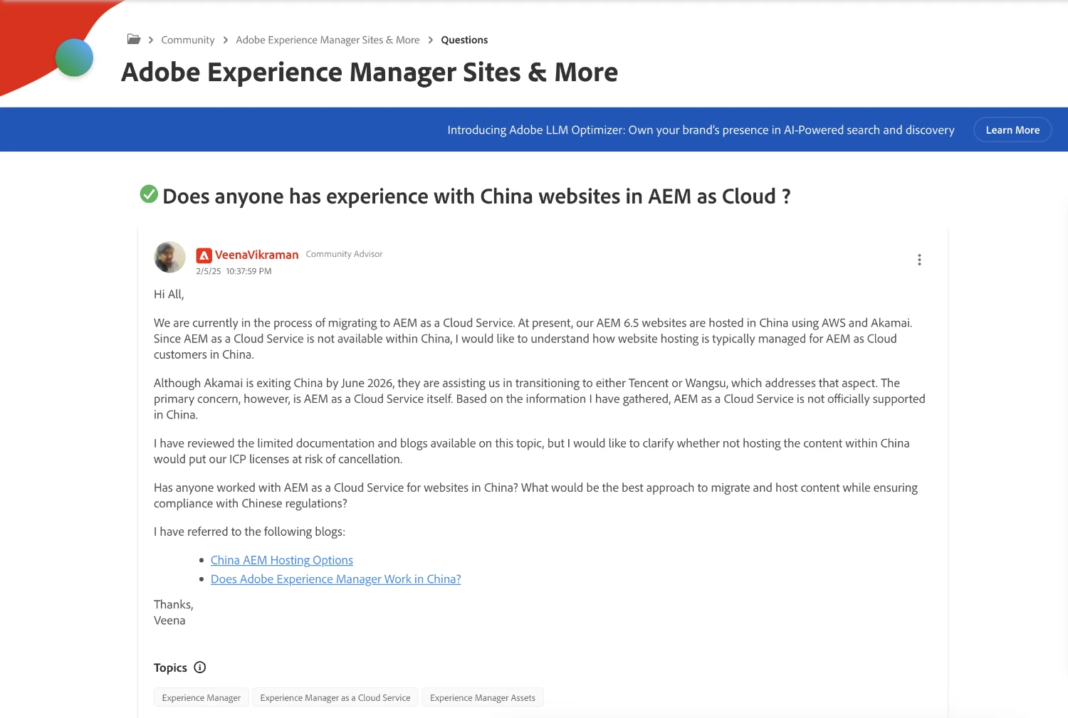 Adobe Experience League Community