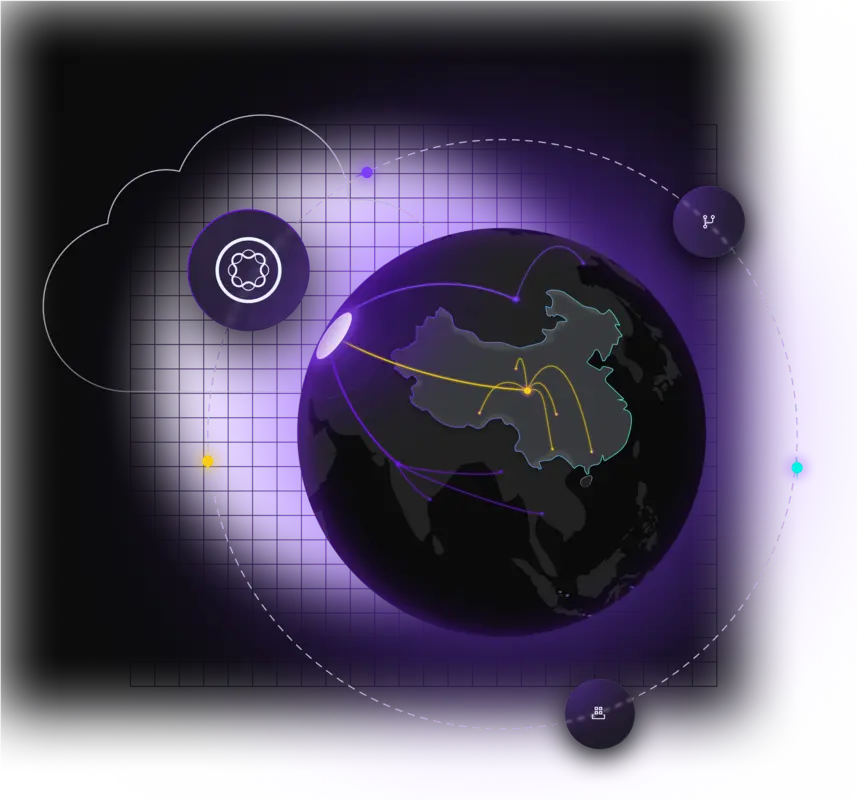 China highlighted on the Wolds map to illustrate where your website can have problems displaying